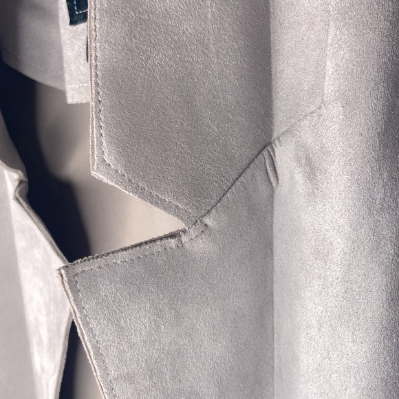 FDJ Microfiber Open Front Light Mauve Jacket - Picture 12 of 15